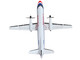 Saab 340B Commercial Aircraft "American Eagle N389AE White with Red and Blue Stripes Gemini 200 Series 1/400 Diecast Model Airplane GeminiJets G2AAL1339