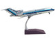 Boeing 727 100 Commercial Aircraft Eastern Air Lines N8120N Silver with Blue Stripes Gemini 200 Series 1/200 Diecast Model Airplane GeminiJets G2EAL1362