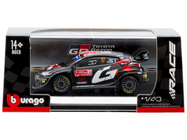 Toyota GR Yaris Rally1 Hybrid #17 Sebastien Ogier Vincent Landais Toyota Gazoo Racing WRT World Rally Championship 2024 Race Series 1/43 Diecast Model Car Bburago BB38323
