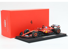 Ferrari SF 24 #16 Charles Leclerc Winner Formula One F1 Monaco GP 2024 Limited Edition to 455 pieces Worldwide 1/18 Diecast Model Car BBR BBR241816CDIE
