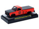 1978 Chevrolet Cheyenne Super 10 Pickup Truck Edelbrock Red with Black Hood Limited Edition to 9900 pieces Worldwide 1/64 Diecast Model Car M2 Machines 31500-MJS94