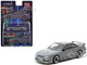 Nissan Silvia S14 Vertex RHD Right Hand Drive Gray Global64 Series 1/64 Diecast Model Tarmac Works T64G-018-GY