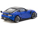 Nissan VeilSide FFZ400 Fairlady Z RHD Right Hand Drive Blue Metallic with Black Top Global64 Series 1/64 Diecast Model Tarmac Works T64G-074-BL