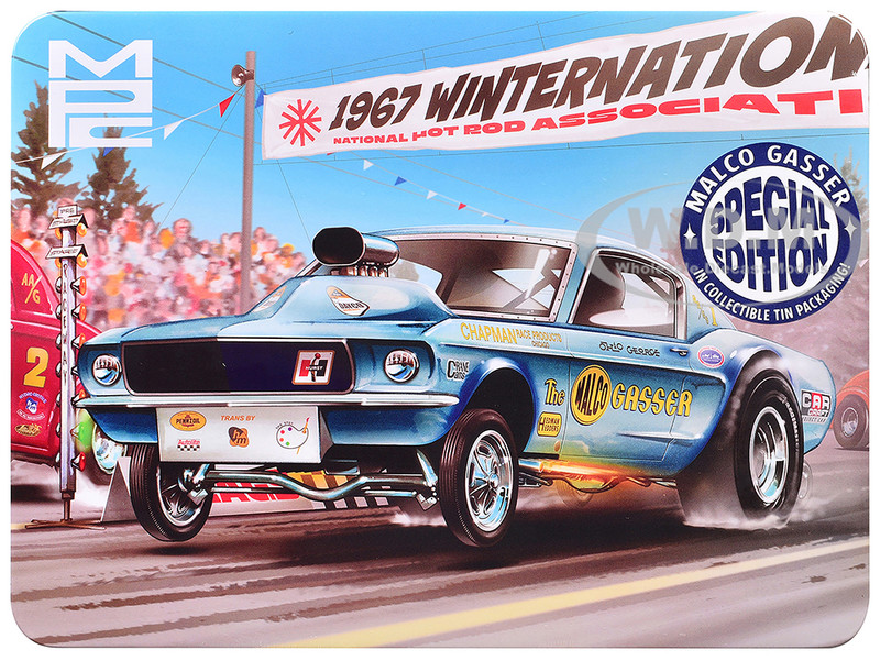 Skill 2 Model Kit Ohio George s Malco Gasser with Collector s Tin 1/25 Scale Model MPC MPC1027