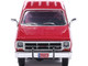 1976 GMC Sierra Grande K2500 Wideside Pickup Truck St Nick s Christmas Tree Farm Red with White Sides Christmas Limited Edition 1/64 Diecast Model Car IXO Models IA64020