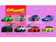 JDM Tuners Series 3 Set of 8 Pieces Diecast Model Cars CarTuned 558675-XX2