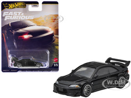 1993 Honda Civic Coupe EX EJ1 Black The Fast and the Furious 2001 Movie Diecast Model Car Hot Wheels JBL90
