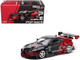 Toyota Pandem GR86 Advan Black and Red with Graphics 1/64 Diecast Model Car Pop Race PR640228 Toyota Pandem GR86 Advan Black and Red with Graphics 1/64 Diecast Model Car Pop Race PR640228
