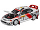 Mitsubishi Lancer Evolution IV RHD Right Hand Drive #1 Tommi Makinen Risto Mannisenmaki Safari Rally Kenya 1998 1/64 Diecast Model Car Pop Race PR640231