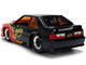 1989 Ford Mustang GT Black with Red Flame Graphics and Chester Cheetah Diecast Figure Cheetos Flamin Hot Hollywood Rides Series 1/24 Diecast Model Car Jada JA36255 1989 Ford Mustang GT Black with Red Flame Graphics and Chester Cheetah Diecast Figure Cheetos Flamin Hot Hollywood Rides Series 1/24 Diecast Model Car Jada JA36255