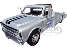 1967 Chevrolet C 30 Ramp Truck Yenko Super Cars Silver Metallic Limited Edition to 248 pieces Worldwide 1/18 Diecast Model Car ACME A1801712