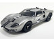 1966 Ford GT 40 MKII #F85 Silver Metallic with Black Stripes 1/18 Diecast Model Car ACME SC18001 1966 Ford GT 40 MKII #F85 Silver Metallic with Black Stripes 1/18 Diecast Model Car ACME SC18001