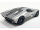 1966 Ford GT 40 MKII #F85 Silver Metallic with Black Stripes 1/18 Diecast Model Car ACME SC18001 1966 Ford GT 40 MKII #F85 Silver Metallic with Black Stripes 1/18 Diecast Model Car ACME SC18001