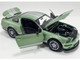 2007 Ford Shelby GT500 Lime Green Metallic with Silver Stripes Shelby Collectibles Series 1/18 Diecast Model Car ACME SC18004 2007 Ford Shelby GT500 Lime Green Metallic with Silver Stripes Shelby Collectibles Series 1/18 Diecast Model Car ACME SC18004