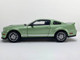 2007 Ford Shelby GT500 Lime Green Metallic with Silver Stripes Shelby Collectibles Series 1/18 Diecast Model Car ACME SC18004