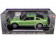 2007 Ford Shelby GT500 Lime Green Metallic with Silver Stripes Shelby Collectibles Series 1/18 Diecast Model Car ACME SC18004