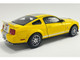 2007 Ford Shelby GT500 Yellow with Silver Stripes Shelby Collectibles Series 1/18 Diecast Model Car ACME SC18005