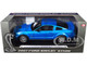 2007 Ford Shelby GT500 Windveil Blue Metallic Shelby Collectibles Series 1/18 Diecast Model Car ACME SC18006