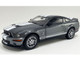 2007 Ford Shelby GT500 Alloy Gray Metallic with White Stripes Shelby Collectibles Series 1/18 Diecast Model Car ACME SC18007 2007 Ford Shelby GT500 Alloy Gray Metallic with White Stripes Shelby Collectibles Series 1/18 Diecast Model Car ACME SC18007