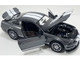 2007 Ford Shelby GT500 Alloy Gray Metallic with White Stripes Shelby Collectibles Series 1/18 Diecast Model Car ACME SC18007 2007 Ford Shelby GT500 Alloy Gray Metallic with White Stripes Shelby Collectibles Series 1/18 Diecast Model Car ACME SC18007
