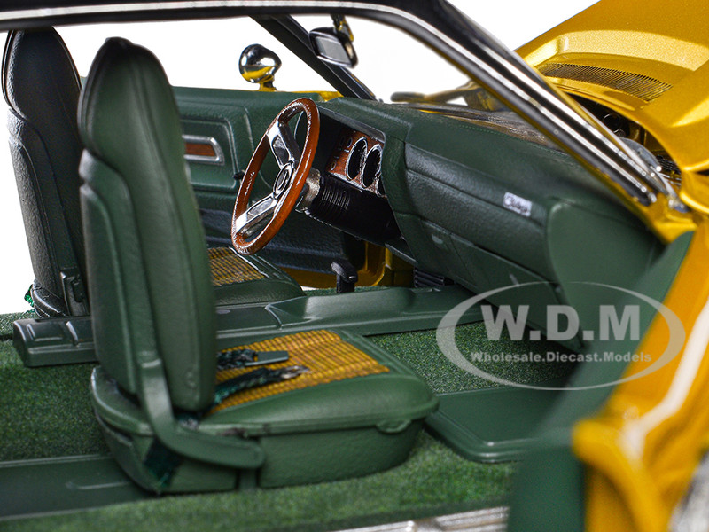 1971 DODGE CHALLENGER R/T GY8 GOLD 1/18 DIECAST MODEL CAR BY ACME