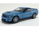 2007 Ford Shelby GT500 Windveil Blue Metallic Shelby Collectibles Series 1/64 Diecast Model Car ACME SC64003 2007 Ford Shelby GT500 Windveil Blue Metallic Shelby Collectibles Series 1/64 Diecast Model Car ACME SC64003