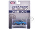 2007 Ford Shelby GT500 Windveil Blue Metallic Shelby Collectibles Series 1/64 Diecast Model Car ACME SC64003
