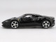 Ferrari 296 GTB Nero Daytona Black 1/64 Diecast Model Car BBR BBRFER64003