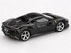 Ferrari 296 GTB Nero Daytona Black 1/64 Diecast Model Car BBR BBRFER64003