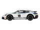 Porsche 911 Dakar #19 Rally 1974 Tribute Livery White with Blue Stripes Limited Edition 1/64 Diecast Model Car Mini GT MGT01009