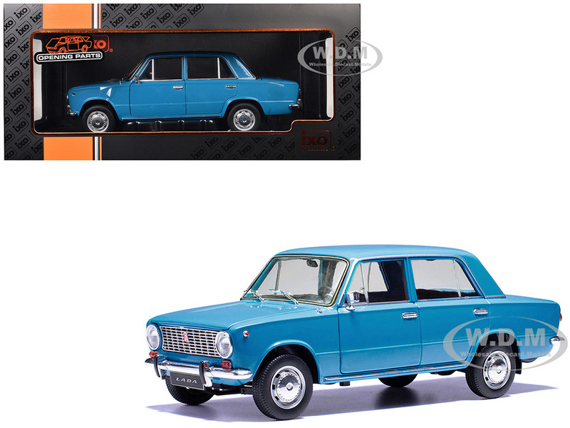1971 LADA 1200 Blue 1/18 Diecast Model Car IXO Models 18CMC204OP24