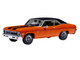 1971 Chevrolet Nova SS Orange with Black Stripes and Black Vinyl Top 1/43 Diecast Model IXO Models CLC596N22 1971 Chevrolet Nova SS Orange with Black Stripes and Black Vinyl Top 1/43 Diecast Model IXO Models CLC596N22
