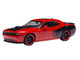 2009 Dodge Challenger SRT8 Red with Black Accents 1/43 Diecast Model IXO Models CLC597N22