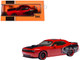 2009 Dodge Challenger SRT8 Red with Black Accents 1/43 Diecast Model IXO Models CLC597N22