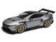 2025 Ford Mustang GTD Gray Metallic with Black Top Limited Edition Series 1/18 Diecast Model Car IXO Models IXOSPMCG18576