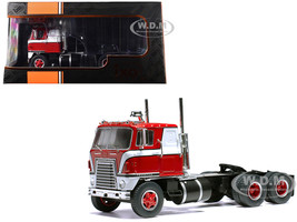 1965 International Transtar COE Truck Tractor Red with White Stripes 1/43 Diecast Model IXO Models TR21922