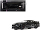 2022 Ford Mustang Shelby GT500 Black with Silver Stripes 1/18 Diecast Model Car IXO Models U18RDC002-FO 2022 Ford Mustang Shelby GT500 Black with Silver Stripes 1/18 Diecast Model Car IXO Models U18RDC002-FO
