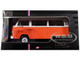 1974 Volkswagen T2 Bus Orange and White 1/24 Diecast Model IXO Models U24RDC002
