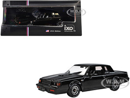 1987 Buick Grand National Black 1/43 Diecast Model IXO Models U43RDC009