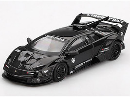 Lamborghini Murcielago GT EVO LB Silhouette Works Black Limited Edition 1/64 Diecast Model Car Mini GT MGT01053