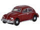 Volkswagen Beetle Ruby Red 1/148 (N) Scale Diecast Model Car Oxford Diecast NVWB002
