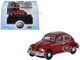 Volkswagen Beetle Ruby Red 1/148 (N) Scale Diecast Model Car Oxford Diecast NVWB002