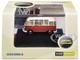 Volkswagen T1 Samba Bus Sealing Wax Red and Gray 1/148 (N) Scale Diecast Model Car Oxford Diecast NVWS001