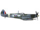 Supermarine Spitfire LF MK IXe Fighter Aircraft TE565 10th Czech Fighter Squadron RAF Manston Royal Air Force 1/72 Diecast Model Airplane Oxford Diecast AC123