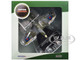 Supermarine Spitfire LF MK IXe Fighter Aircraft TE565 10th Czech Fighter Squadron RAF Manston Royal Air Force 1/72 Diecast Model Airplane Oxford Diecast AC123