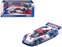 Nissan R89C #23 Masahiro Hasemi Kazuyoshi Hoshino Toshio Suzuki 24 Hours of Le Mans 1989 1/64 Diecast Model Car Inno Models IN64-R89C-89LM23