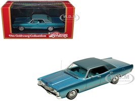 1968 Mercury Brougham Gulfstream Aqua Metallic with Blue Interior Limited Edition to 200 pieces Worldwide 1/43 Model Car Goldvarg Collection GC-085B