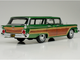 1959 Ford Country Squire Sherwood Green Metallic with Woodgrain Sides and Green Interior Limited Edition to 200 pieces Worldwide 1/43 Model Car Goldvarg Collection GC-091A 1959 Ford Country Squire Sherwood Green Metallic with Woodgrain Sides and Green Interior Limited Edition to 200 pieces Worldwide 1/43 Model Car Goldvarg Collection GC-091A
