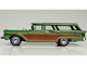 1959 Ford Country Squire Sherwood Green Metallic with Woodgrain Sides and Green Interior Limited Edition to 200 pieces Worldwide 1/43 Model Car Goldvarg Collection GC-091A 1959 Ford Country Squire Sherwood Green Metallic with Woodgrain Sides and Green Interior Limited Edition to 200 pieces Worldwide 1/43 Model Car Goldvarg Collection GC-091A