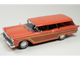 1959 Ford Country Squire Rose with Woodgrain Sides and Green Interior Limited Edition to 200 pieces Worldwide 1/43 Model Car Goldvarg Collection GC-091B